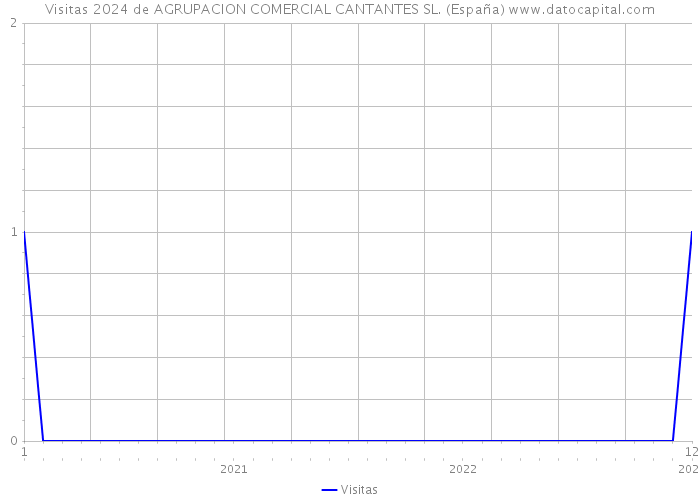 Visitas 2024 de AGRUPACION COMERCIAL CANTANTES SL. (España) 
