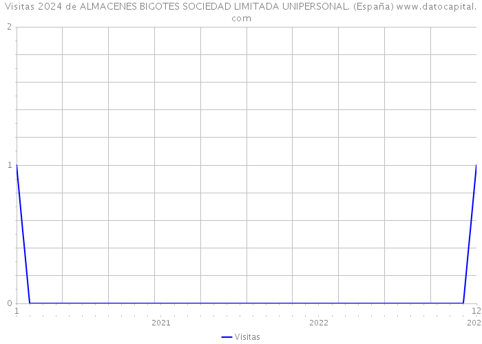 Visitas 2024 de ALMACENES BIGOTES SOCIEDAD LIMITADA UNIPERSONAL. (España) 