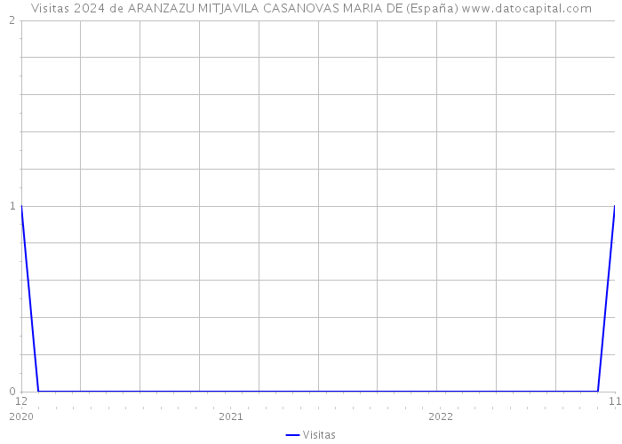 Visitas 2024 de ARANZAZU MITJAVILA CASANOVAS MARIA DE (España) 