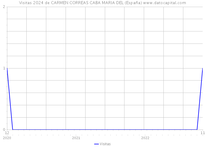 Visitas 2024 de CARMEN CORREAS CABA MARIA DEL (España) 