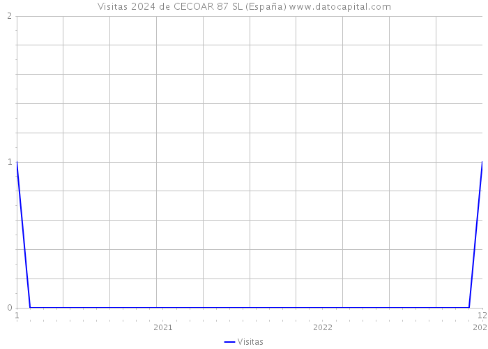 Visitas 2024 de CECOAR 87 SL (España) 