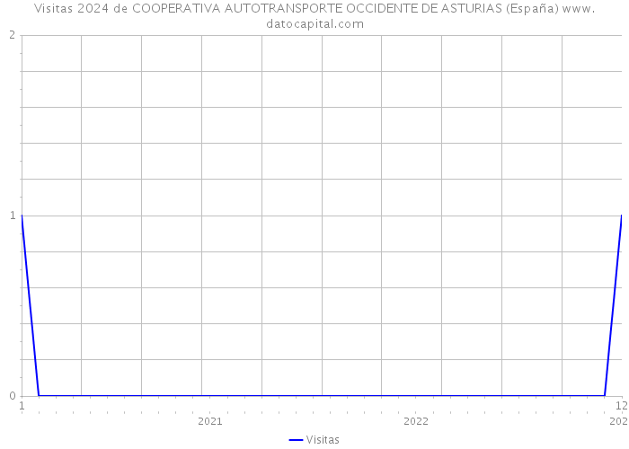Visitas 2024 de COOPERATIVA AUTOTRANSPORTE OCCIDENTE DE ASTURIAS (España) 