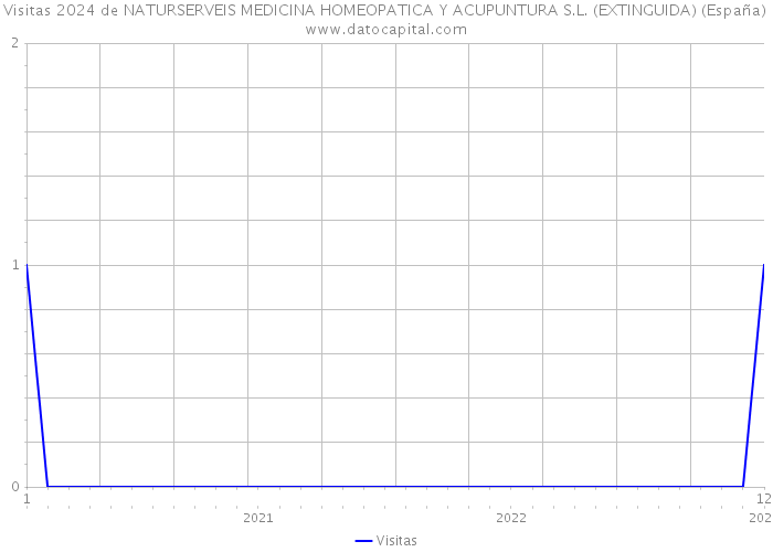 Visitas 2024 de NATURSERVEIS MEDICINA HOMEOPATICA Y ACUPUNTURA S.L. (EXTINGUIDA) (España) 