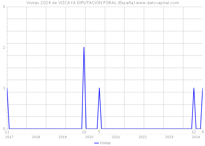 Visitas 2024 de VIZCAYA DIPUTACION FORAL (España) 