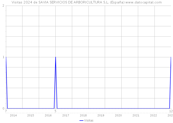 Visitas 2024 de SAVIA SERVICIOS DE ARBORICULTURA S.L. (España) 