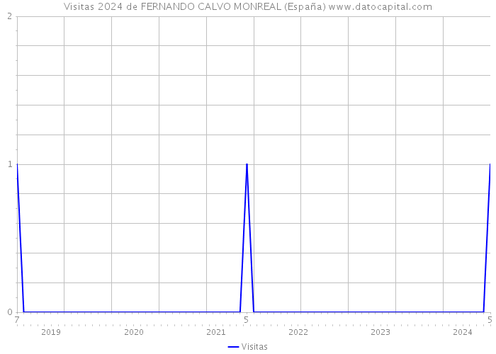 Visitas 2024 de FERNANDO CALVO MONREAL (España) 