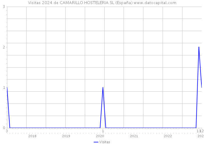 Visitas 2024 de CAMARILLO HOSTELERIA SL (España) 
