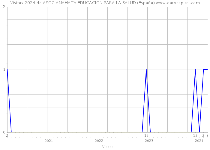 Visitas 2024 de ASOC ANAHATA EDUCACION PARA LA SALUD (España) 
