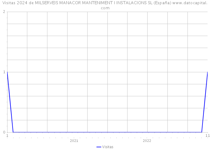 Visitas 2024 de MILSERVEIS MANACOR MANTENIMENT I INSTALACIONS SL (España) 