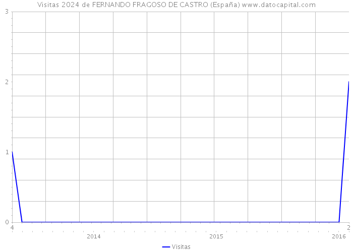 Visitas 2024 de FERNANDO FRAGOSO DE CASTRO (España) 