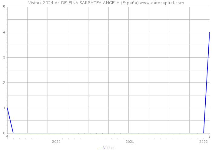 Visitas 2024 de DELFINA SARRATEA ANGELA (España) 