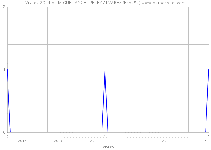 Visitas 2024 de MIGUEL ANGEL PEREZ ALVAREZ (España) 