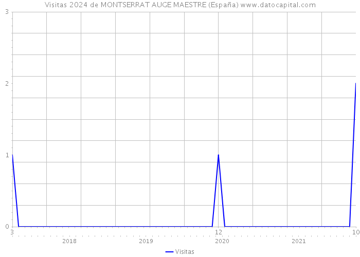 Visitas 2024 de MONTSERRAT AUGE MAESTRE (España) 