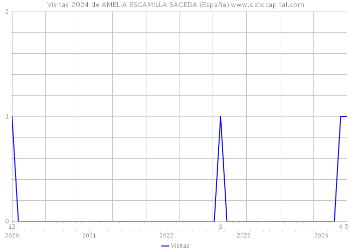 Visitas 2024 de AMELIA ESCAMILLA SACEDA (España) 