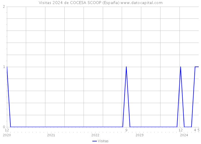 Visitas 2024 de COCESA SCOOP (España) 