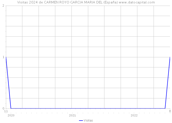 Visitas 2024 de CARMEN ROYO GARCIA MARIA DEL (España) 