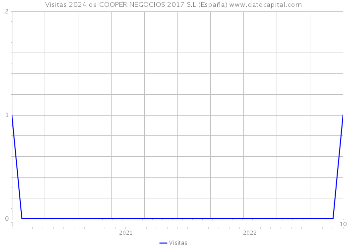Visitas 2024 de COOPER NEGOCIOS 2017 S.L (España) 