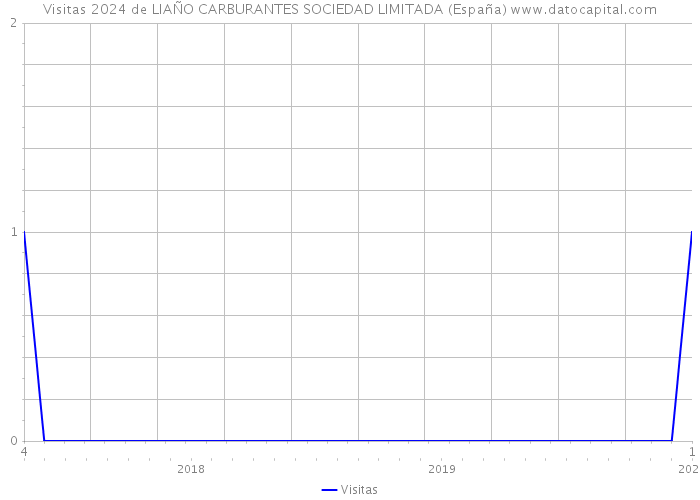 Visitas 2024 de LIAÑO CARBURANTES SOCIEDAD LIMITADA (España) 