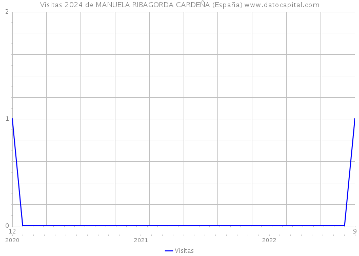 Visitas 2024 de MANUELA RIBAGORDA CARDEÑA (España) 