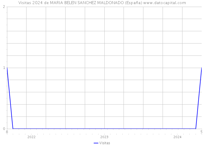 Visitas 2024 de MARIA BELEN SANCHEZ MALDONADO (España) 