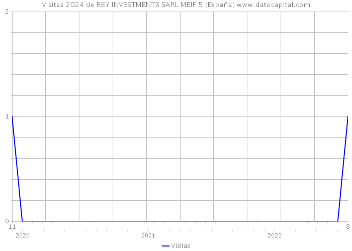 Visitas 2024 de REY INVESTMENTS SARL MEIF 5 (España) 