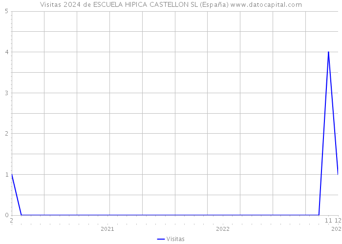 Visitas 2024 de ESCUELA HIPICA CASTELLON SL (España) 