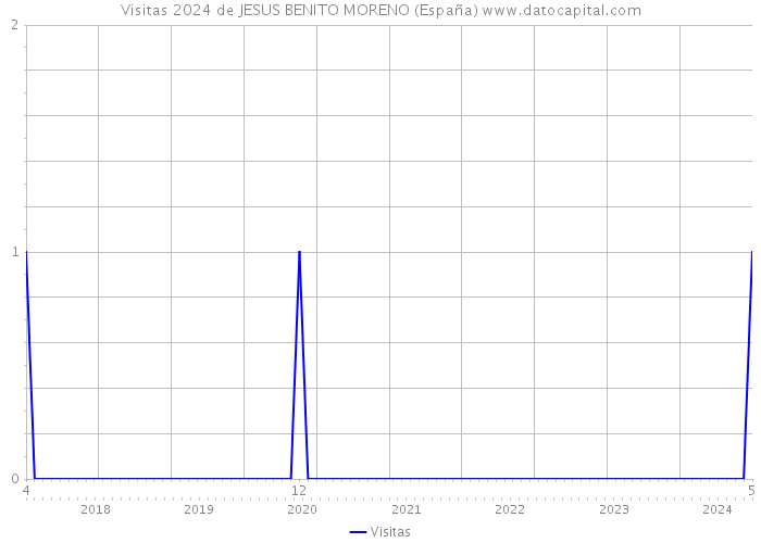 Visitas 2024 de JESUS BENITO MORENO (España) 