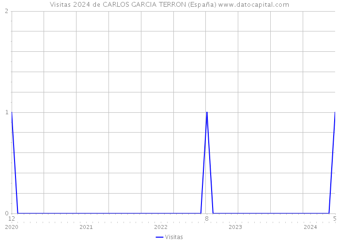Visitas 2024 de CARLOS GARCIA TERRON (España) 