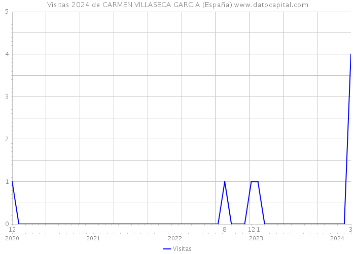 Visitas 2024 de CARMEN VILLASECA GARCIA (España) 