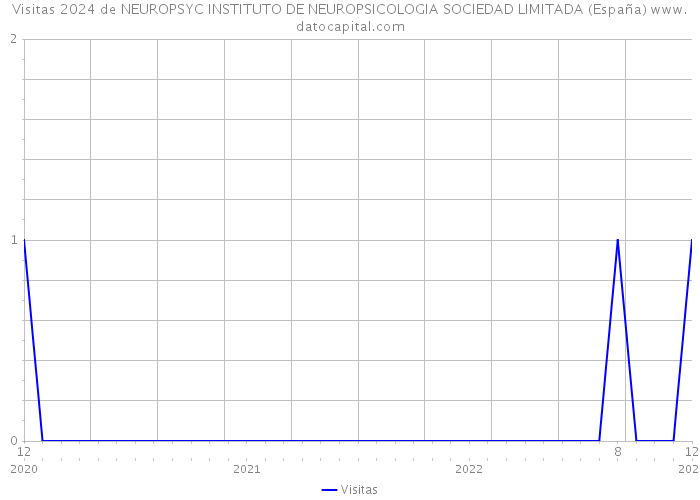Visitas 2024 de NEUROPSYC INSTITUTO DE NEUROPSICOLOGIA SOCIEDAD LIMITADA (España) 