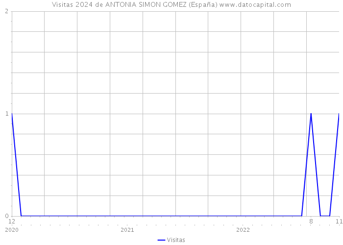 Visitas 2024 de ANTONIA SIMON GOMEZ (España) 