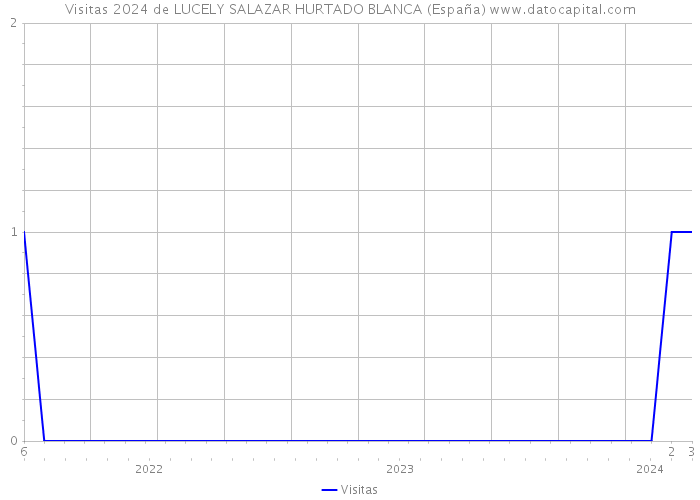 Visitas 2024 de LUCELY SALAZAR HURTADO BLANCA (España) 