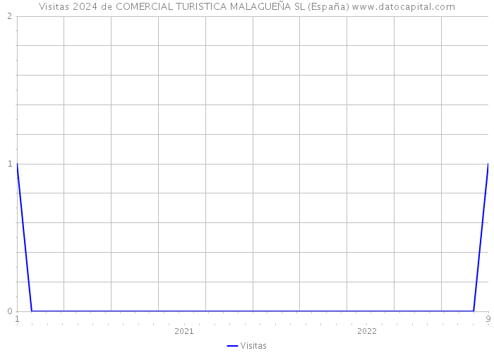 Visitas 2024 de COMERCIAL TURISTICA MALAGUEÑA SL (España) 