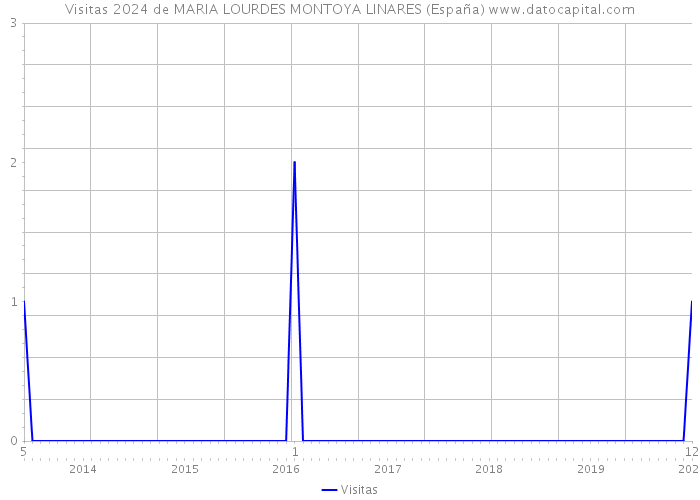 Visitas 2024 de MARIA LOURDES MONTOYA LINARES (España) 