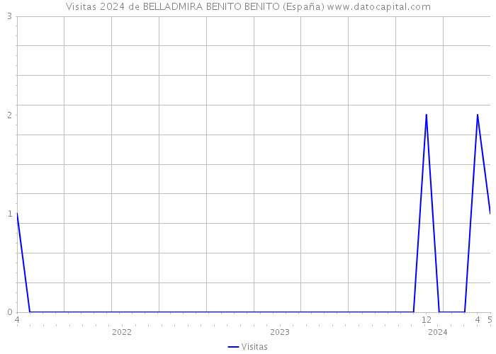 Visitas 2024 de BELLADMIRA BENITO BENITO (España) 