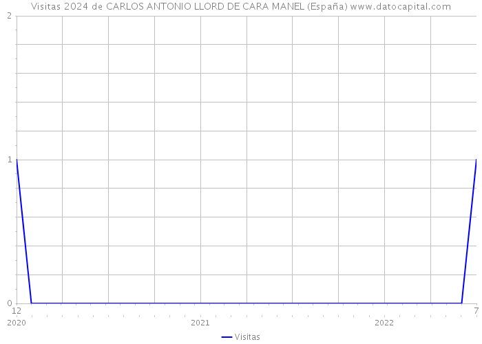 Visitas 2024 de CARLOS ANTONIO LLORD DE CARA MANEL (España) 