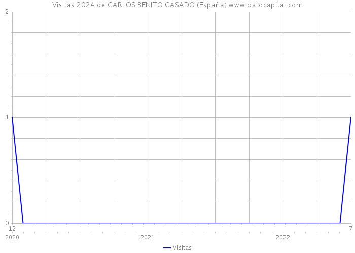 Visitas 2024 de CARLOS BENITO CASADO (España) 