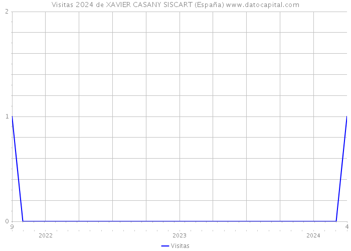 Visitas 2024 de XAVIER CASANY SISCART (España) 
