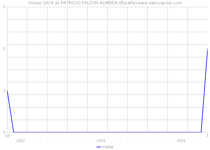 Visitas 2024 de PATRICIO FALCON ALMEIDA (España) 