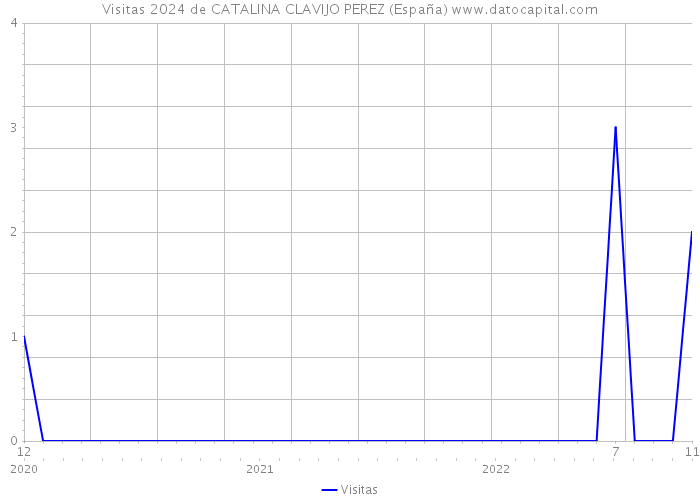 Visitas 2024 de CATALINA CLAVIJO PEREZ (España) 