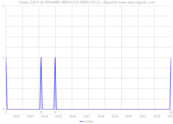 Visitas 2024 de IRPAMED SERVICIOS MEDICOS S.L. (España) 