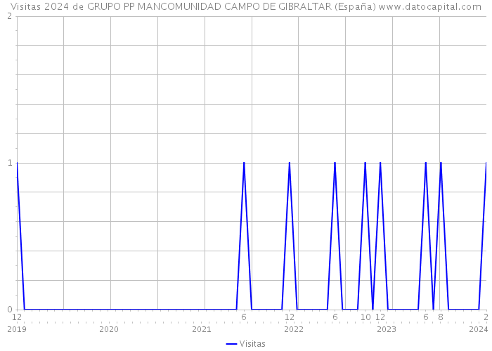 Visitas 2024 de GRUPO PP MANCOMUNIDAD CAMPO DE GIBRALTAR (España) 