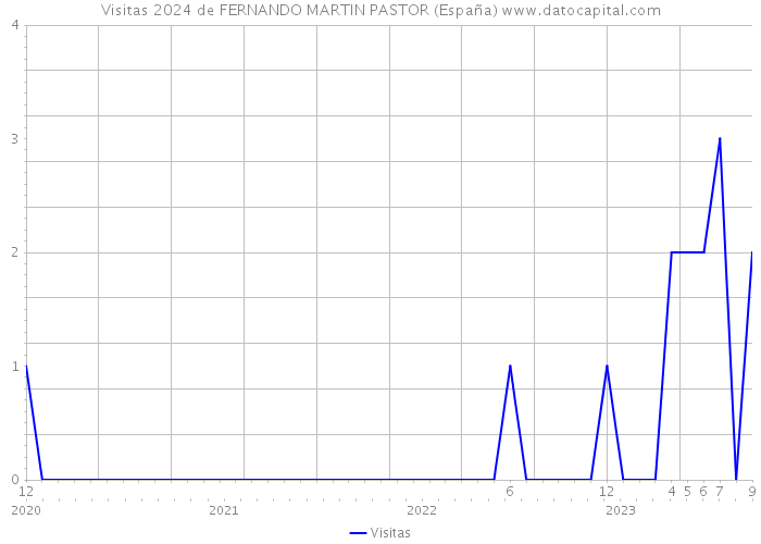 Visitas 2024 de FERNANDO MARTIN PASTOR (España) 