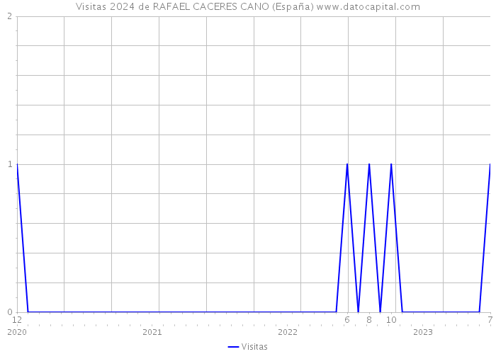 Visitas 2024 de RAFAEL CACERES CANO (España) 