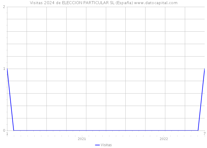 Visitas 2024 de ELECCION PARTICULAR SL (España) 