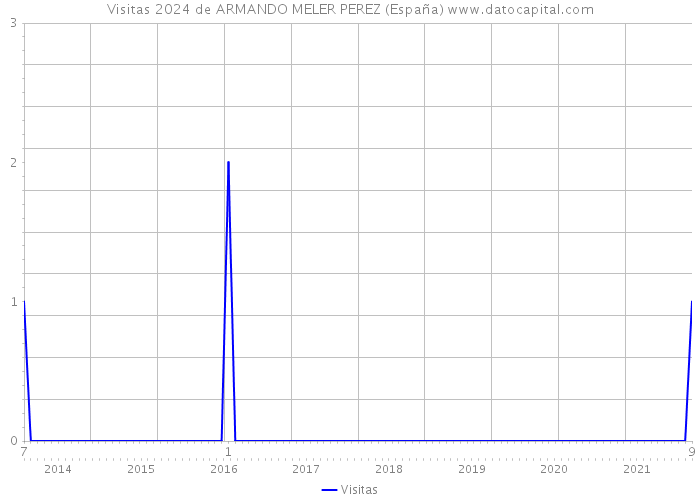 Visitas 2024 de ARMANDO MELER PEREZ (España) 