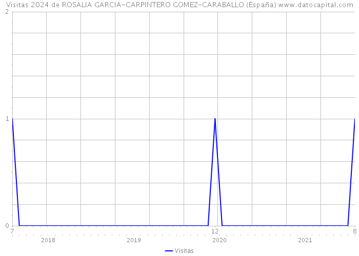 Visitas 2024 de ROSALIA GARCIA-CARPINTERO GOMEZ-CARABALLO (España) 