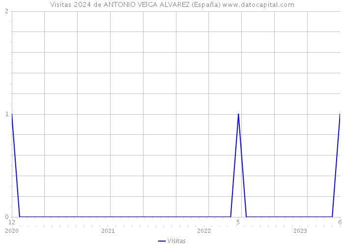 Visitas 2024 de ANTONIO VEIGA ALVAREZ (España) 