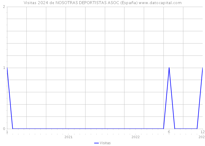 Visitas 2024 de NOSOTRAS DEPORTISTAS ASOC (España) 