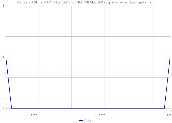 Visitas 2024 de MARTINEZ CONCEPCION MESEGUER (España) 